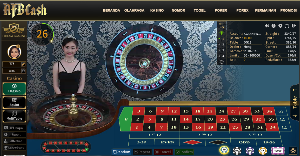 Cara Bermain Roulette di Agen Casino Online